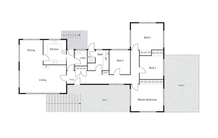 Floorplan of Homely house listing, 3 Leane Street, Hughes ACT 2605