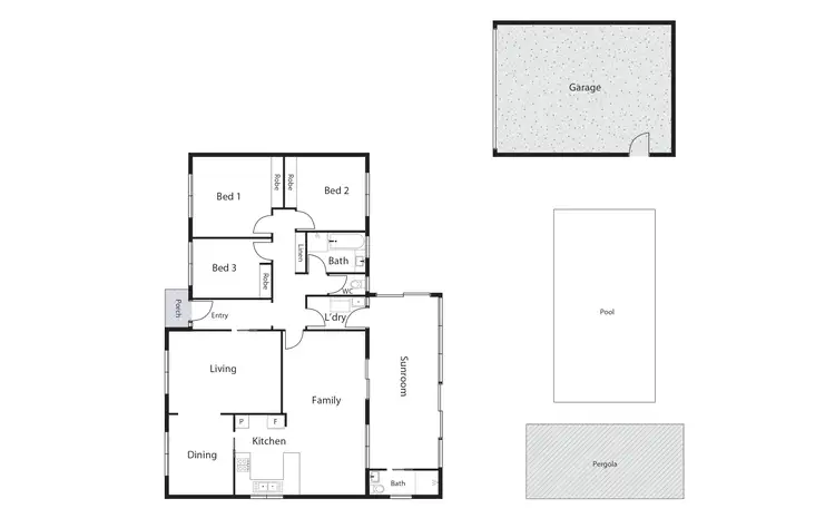 Floorplan of Homely house listing, 14 Maharatta Circuit, Isabella Plains ACT 2905