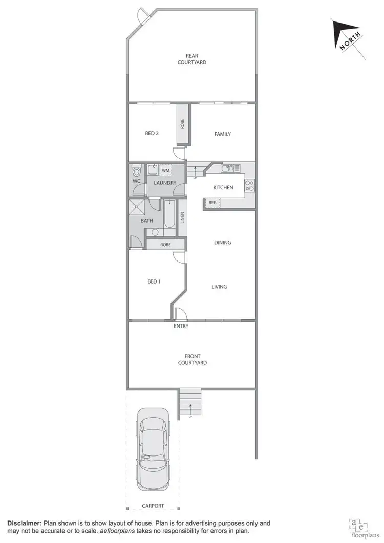 Floorplan of Homely townhouse listing, 6/4 Mansfield Place, Phillip ACT 2606
