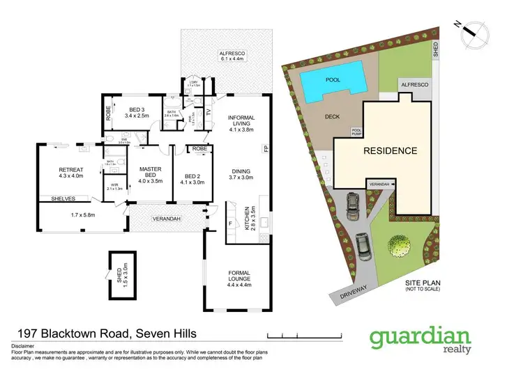 Floorplan of Homely house listing, 197 Blacktown Road, Seven Hills NSW 2147