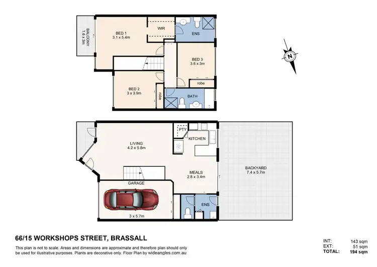 Floorplan of Homely unit listing, 66/15 Workshops Street, Brassall QLD 4305