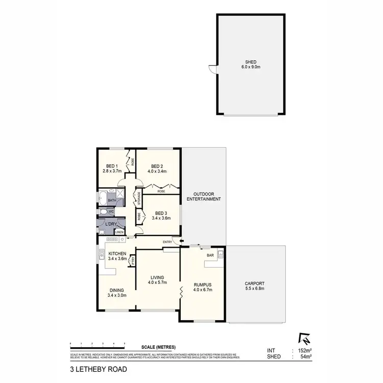 Floorplan of Homely house listing, 3 Lethebys Road, Sailors Gully VIC 3556