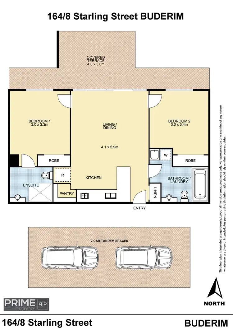 Floorplan of Homely unit listing, 164/8 Starling, Buderim QLD 4556