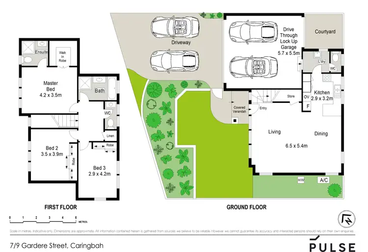 Floorplan of Homely townhouse listing, 7/9-15 Gardere Street, Caringbah NSW 2229