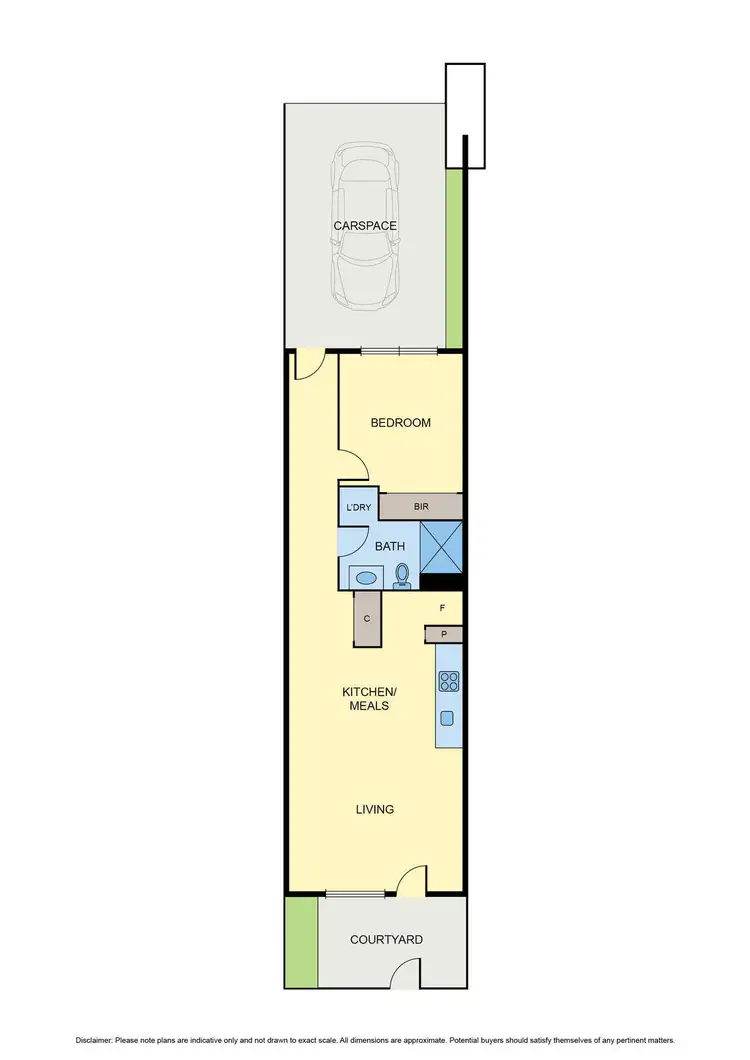 Floorplan of Homely apartment listing, 5005/185 Weston Street, Brunswick East VIC 3057