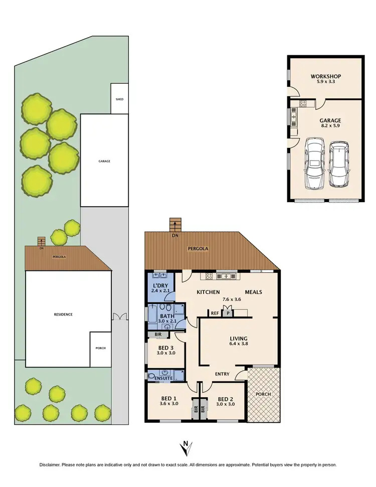 Floorplan of Homely house listing, 69 Pallant Avenue, Reservoir VIC 3073