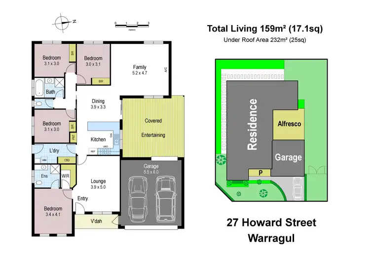 Floorplan of Homely house listing, 27 Howard Street, Warragul VIC 3820