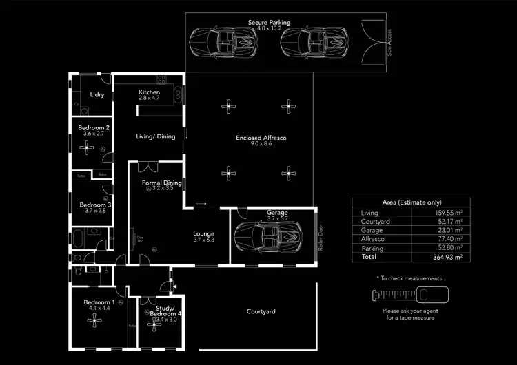 Floorplan of Homely house listing, 3 Cannes Avenue, Grange SA 5022