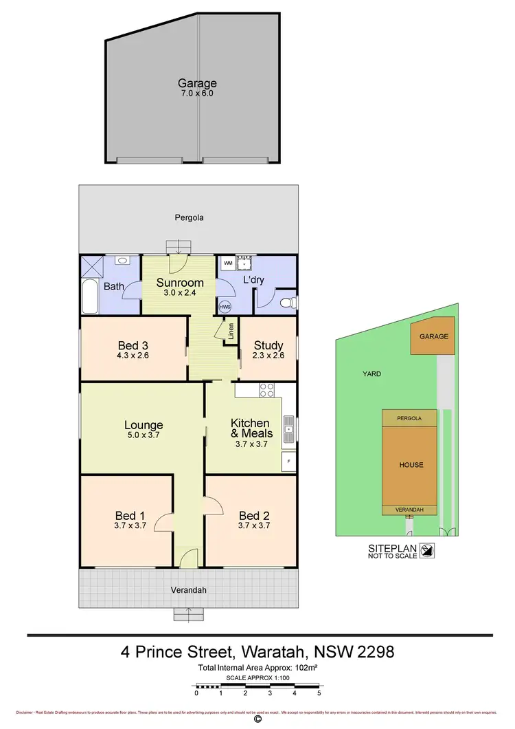 Floorplan of Homely house listing, 4 Prince Street, Waratah NSW 2298