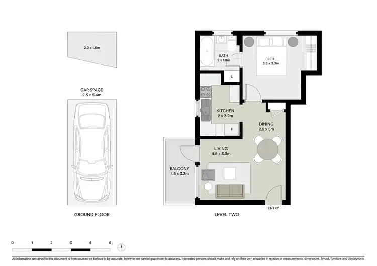 Floorplan of Homely apartment listing, 13/140 Ernest Street, Crows Nest NSW 2065
