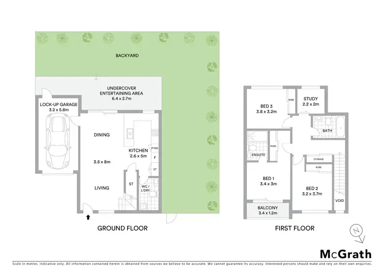 Floorplan of Homely townhouse listing, 14/24 Hillcrest Avenue, Greenacre NSW 2190