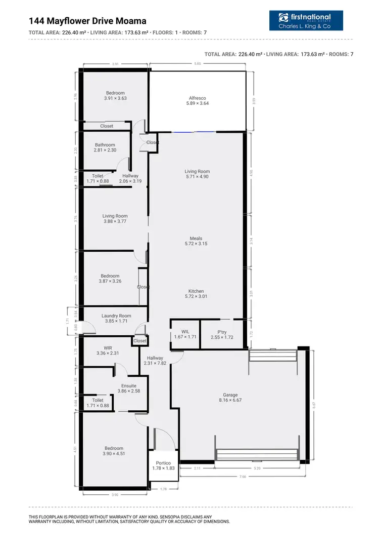 Floorplan of Homely land listing, 144 Mayflower Drive, Moama NSW 2731