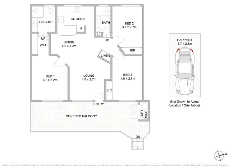 Floorplan of Homely apartment listing, 7/34-36 Boultwood Street, Coffs Harbour NSW 2450