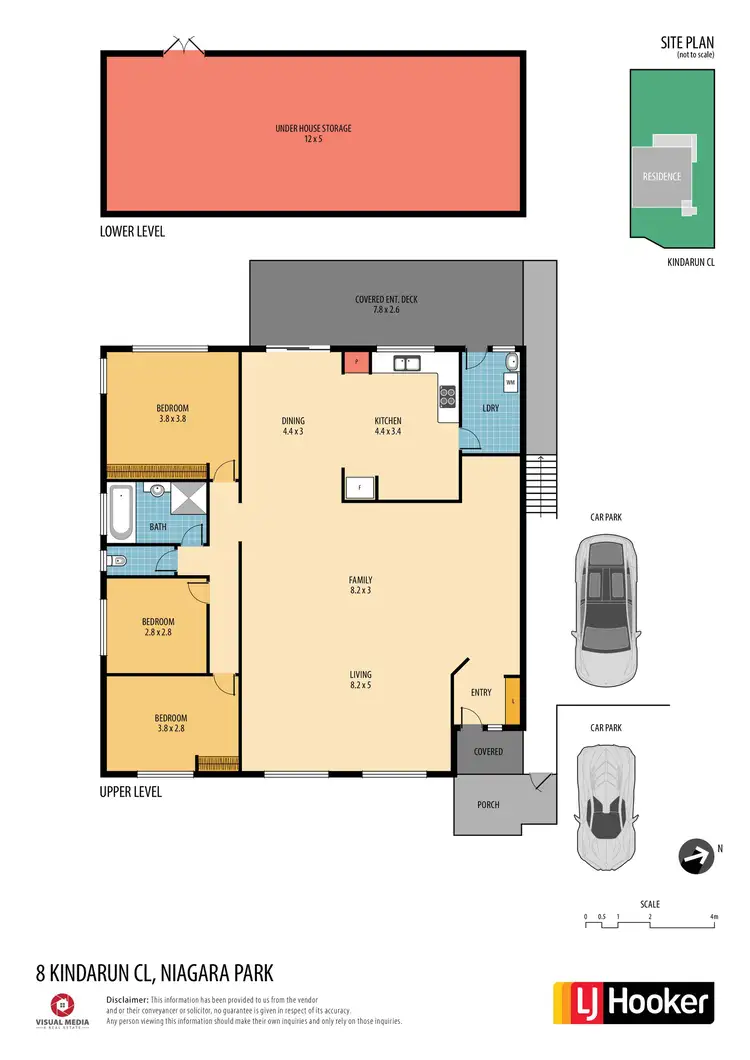 Floorplan of Homely house listing, 8 Kindarun Close, Niagara Park NSW 2250