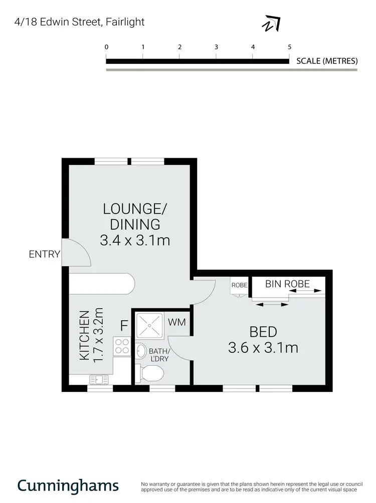 Floorplan of Homely apartment listing, 4/18 Edwin Street, Fairlight NSW 2094