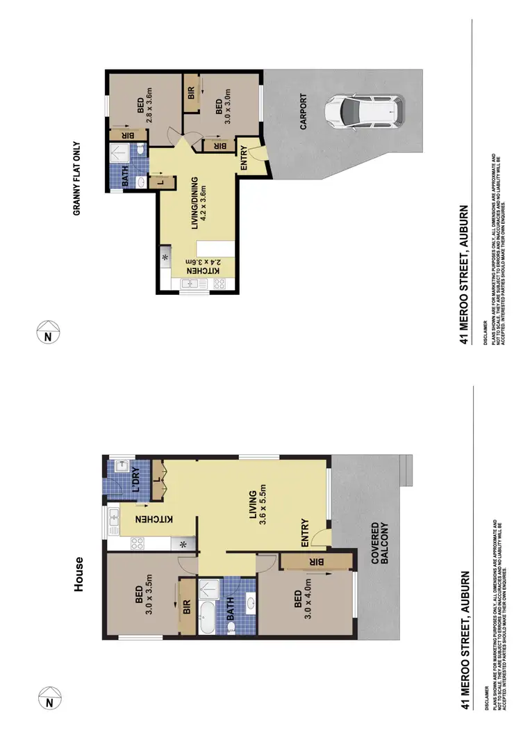 Floorplan of Homely house listing, 41 Meroo Street, Auburn NSW 2144