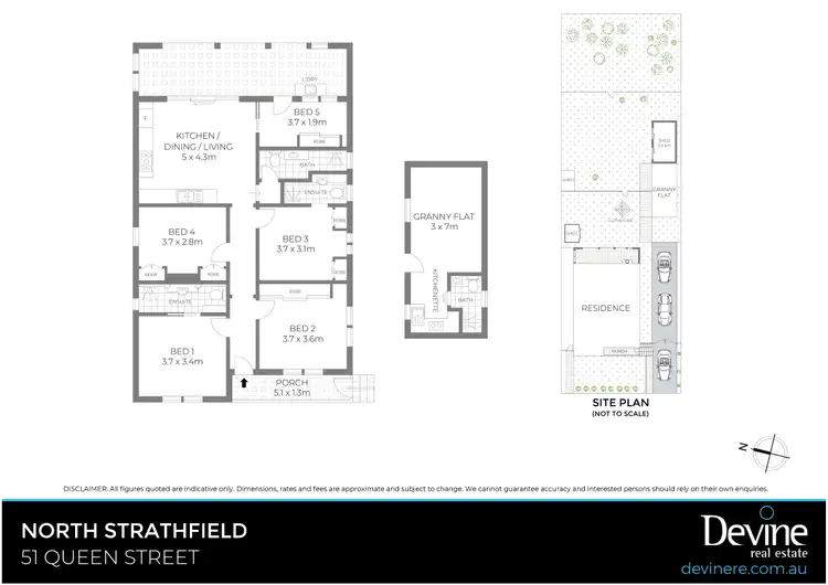 Floorplan of Homely house listing, 51 Queen Street, North Strathfield NSW 2137