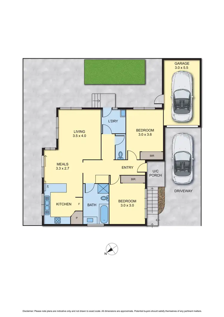 Floorplan of Homely unit listing, 3/4 Faye Street, Reservoir VIC 3073