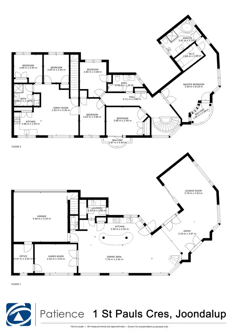 Floorplan of Homely house listing, 1 St Pauls Crescent, Joondalup WA 6027