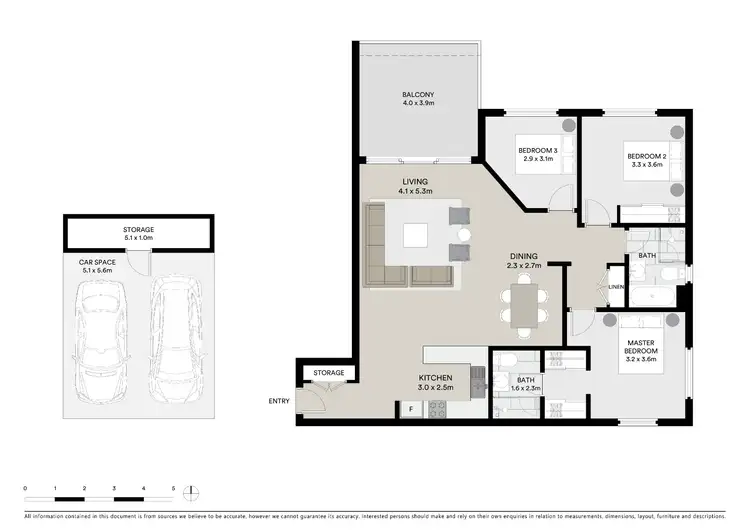 Floorplan of Homely unit listing, 18/1 Tuggerah Parade, The Entrance NSW 2261