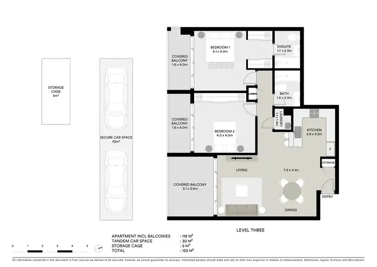 Floorplan of Homely apartment listing, 49/109 O'Riordan Street, Mascot NSW 2020