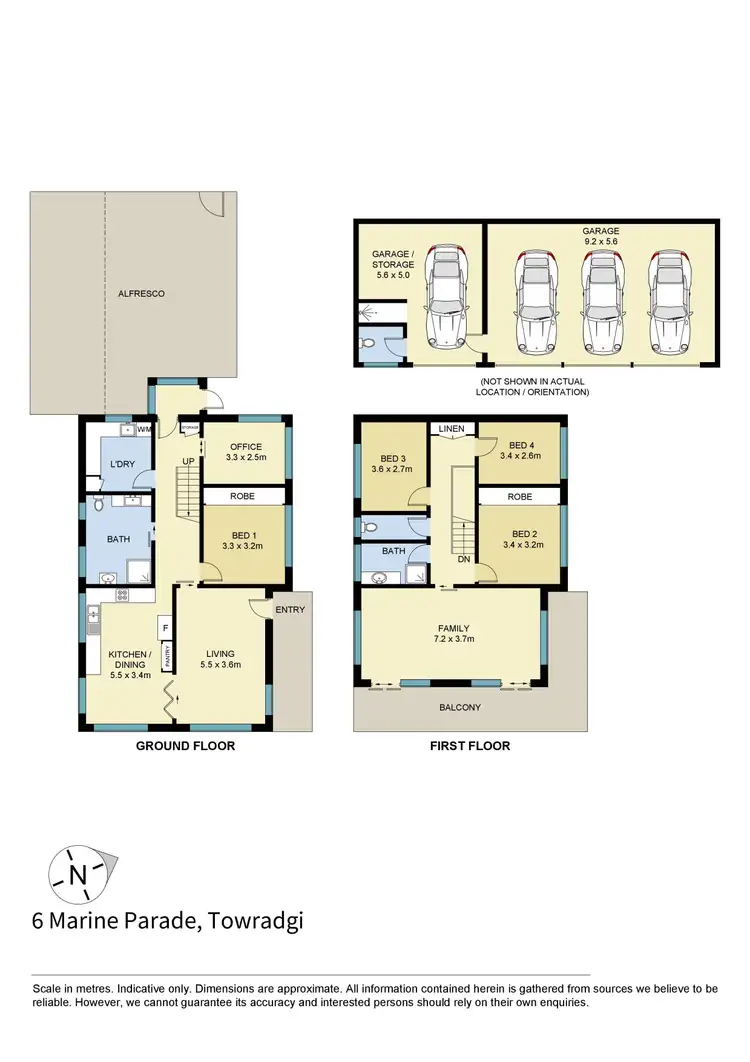 Floorplan of Homely house listing, 6 Marine Parade, Towradgi NSW 2518