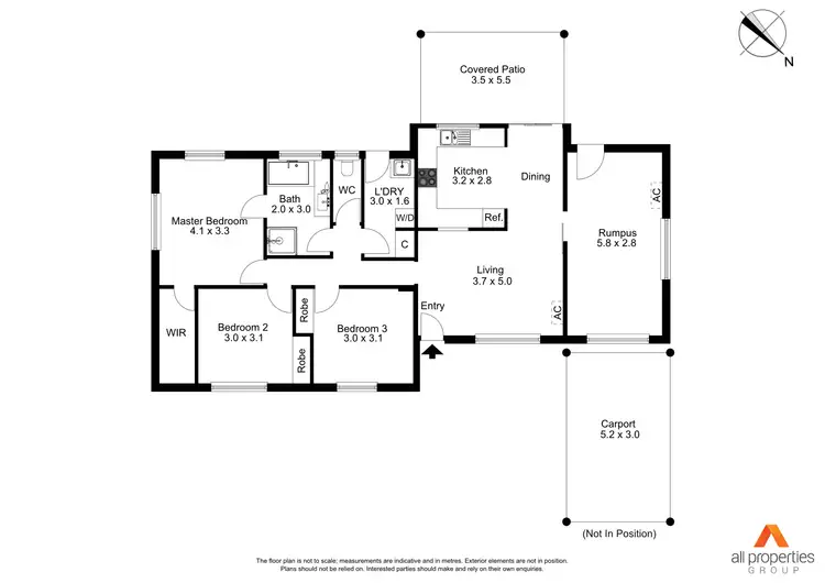 Floorplan of Homely house listing, 2 Indica Crescent, Regents Park QLD 4118