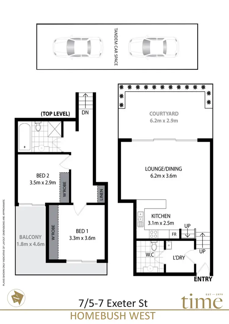 Floorplan of Homely apartment listing, 7/5-7 Exeter Road, Homebush West NSW 2140