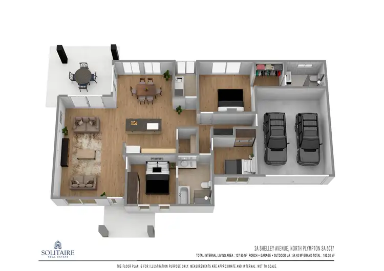 Floorplan of Homely house listing, 2A Shelley Avenue, North Plympton SA 5037