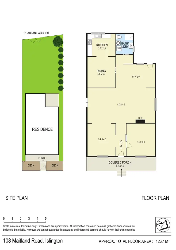 Floorplan of Homely house listing, 108 Maitland Road, Islington NSW 2296