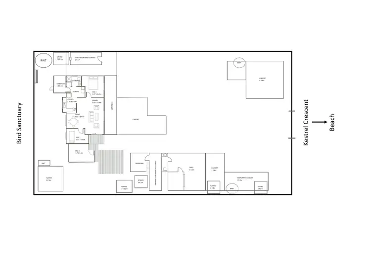 Floorplan of Homely house listing, 11 Kestrel Crescent, Thompson Beach SA 5501