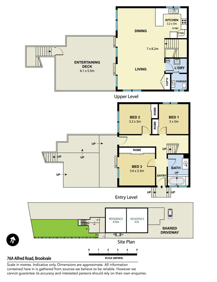 Floorplan of Homely house listing, 76A Alfred Road, Brookvale NSW 2100