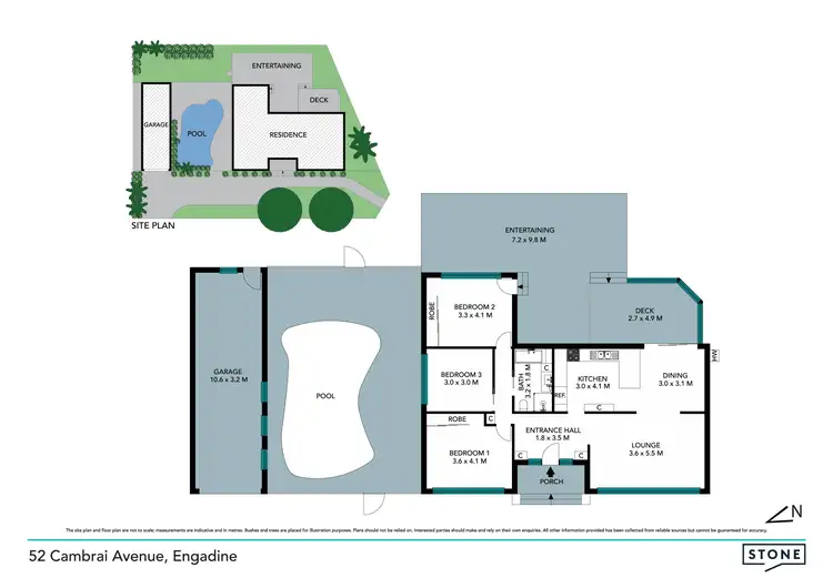 Floorplan of Homely house listing, 52 Cambrai Avenue, Engadine NSW 2233
