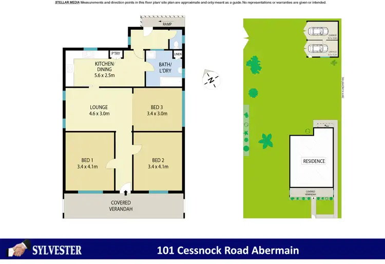 Floorplan of Homely house listing, 101 Cessnock Road, Abermain NSW 2326