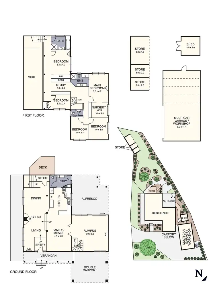 Floorplan of Homely house listing, 769 Heidelberg Kinglake Road, Hurstbridge VIC 3099