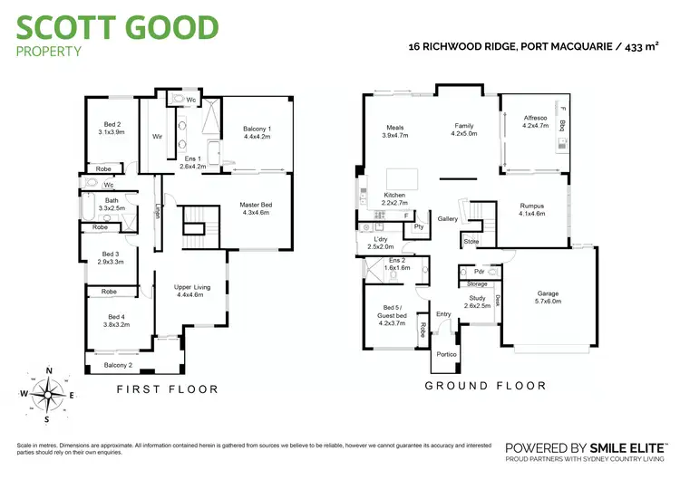 Floorplan of Homely house listing, 16 Richwood Ridge, Port Macquarie NSW 2444