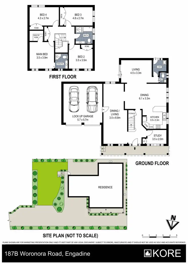 Floorplan of Homely house listing, 187B Woronora Road, Engadine NSW 2233