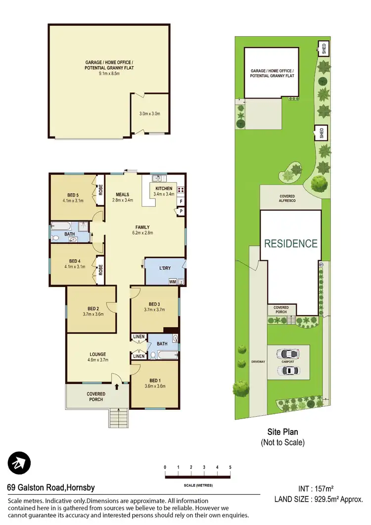 Floorplan of Homely house listing, 69 Galston Road, Hornsby NSW 2077
