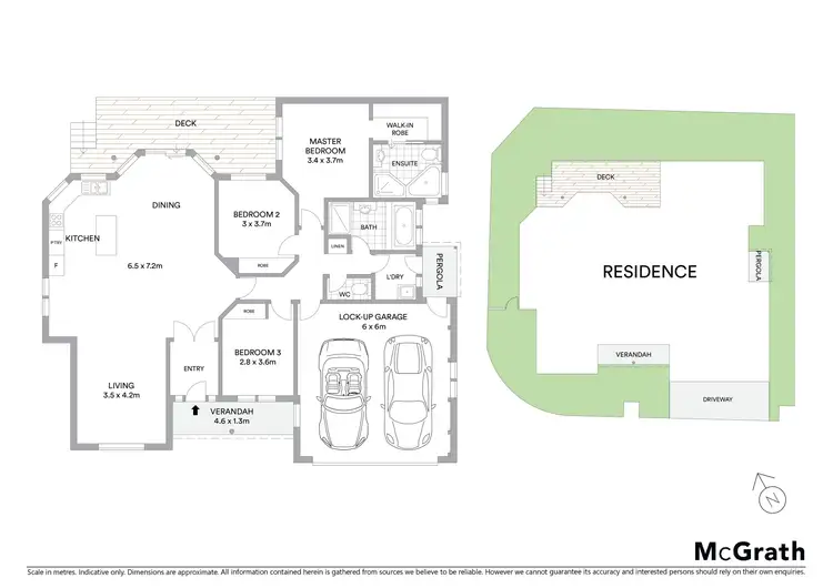 Floorplan of Homely townhouse listing, 2/21 Temperley Street, Nicholls ACT 2913