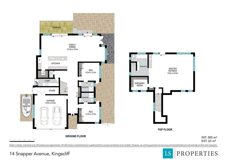 Floorplan of Homely house listing, 14 Snapper Avenue, Kingscliff NSW 2487