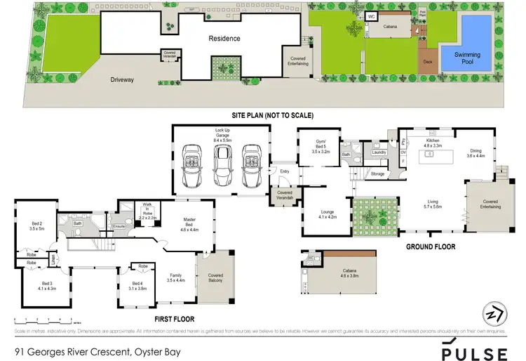 Floorplan of Homely house listing, 91 Georges River Crescent, Oyster Bay NSW 2225