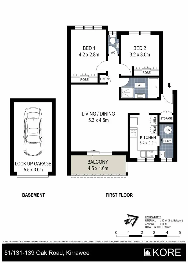 Floorplan of Homely unit listing, 51/131-139 Oak Road, Kirrawee NSW 2232