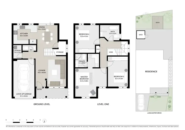 Floorplan of Homely townhouse listing, 20 Lancaster Drive, Marsfield NSW 2122