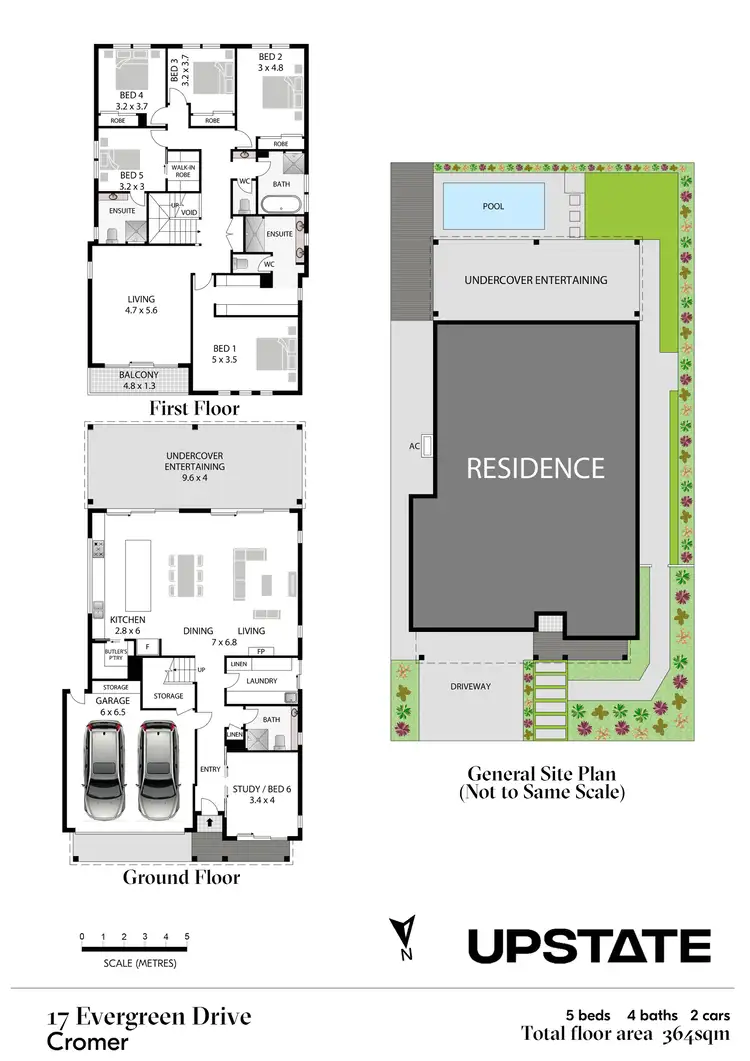 Floorplan of Homely house listing, 17 Evergreen Drive, Cromer NSW 2099