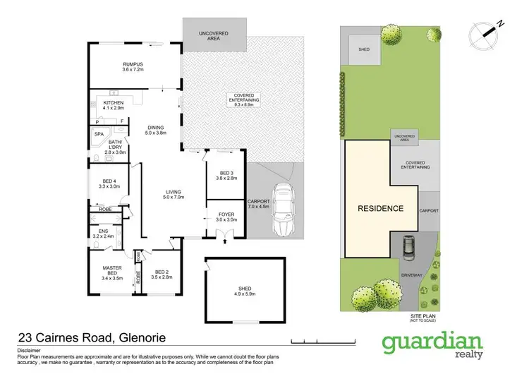 Floorplan of Homely house listing, 23 Cairnes Road, Glenorie NSW 2157