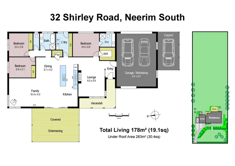 Floorplan of Homely house listing, 32 Shirley Road, Neerim South VIC 3831