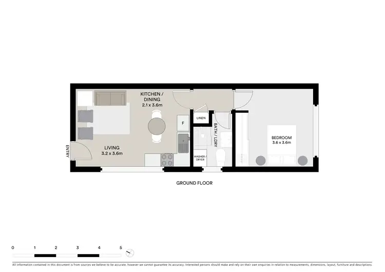 Floorplan of Homely apartment listing, 4/12 St Andrews Place, Cronulla NSW 2230