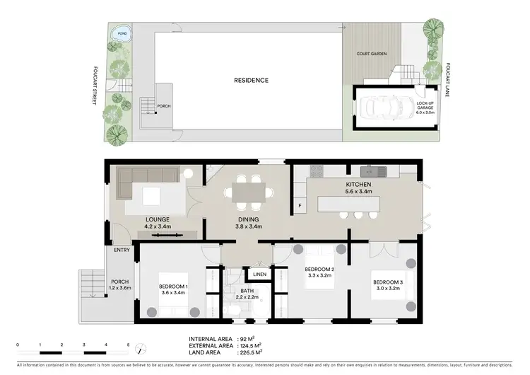 Floorplan of Homely house listing, 32 Foucart Street, Rozelle NSW 2039