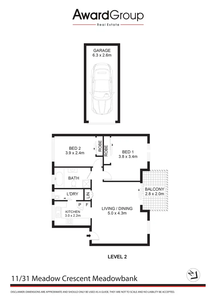 Floorplan of Homely unit listing, 11/31 Meadow Crescent, Meadowbank NSW 2114