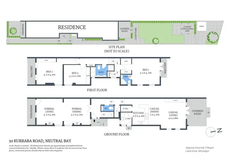 Floorplan of Homely house listing, 30 Kurraba Road, Neutral Bay NSW 2089